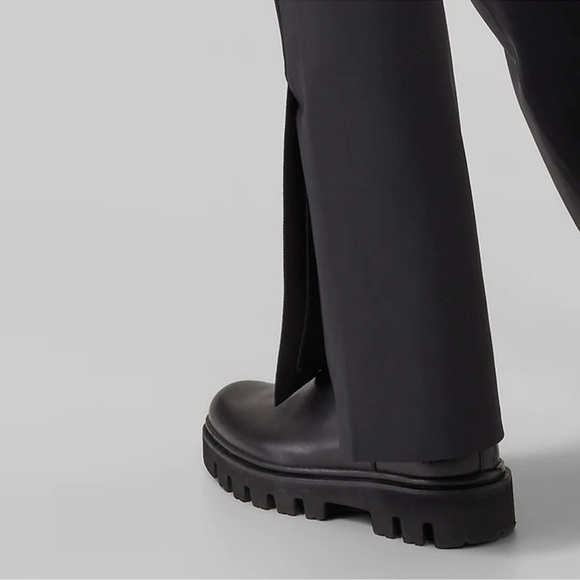 NWT! Athleta Black Stellar Flare Trouser Pant // Black #486208 - Picture 4 of 7